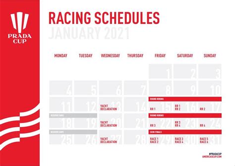 prada cup.dates|america cup racing schedule.